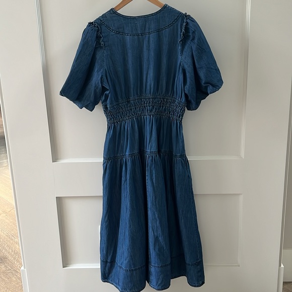 NWOT Anthropologie Pilcro denim dress in size medium. - Picture 2 of 5